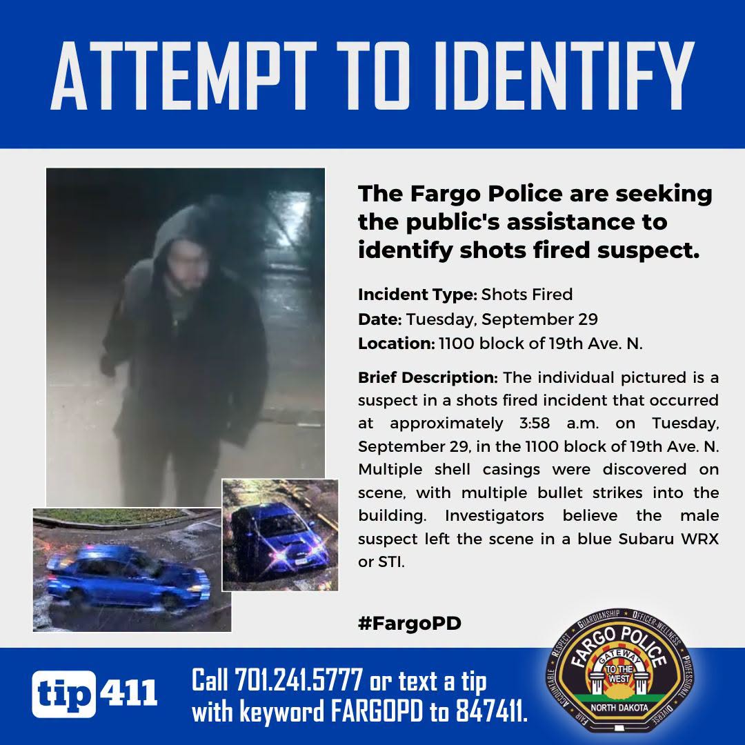 Fargo Man Charged After Gunfire Hits North Fargo Store
