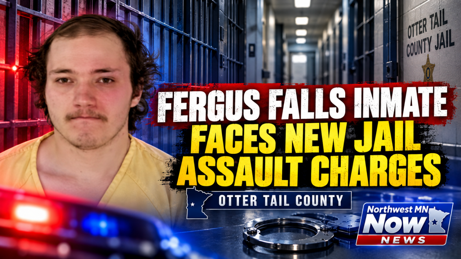 Fergus Falls Inmate Faces New Jail Assault Charges