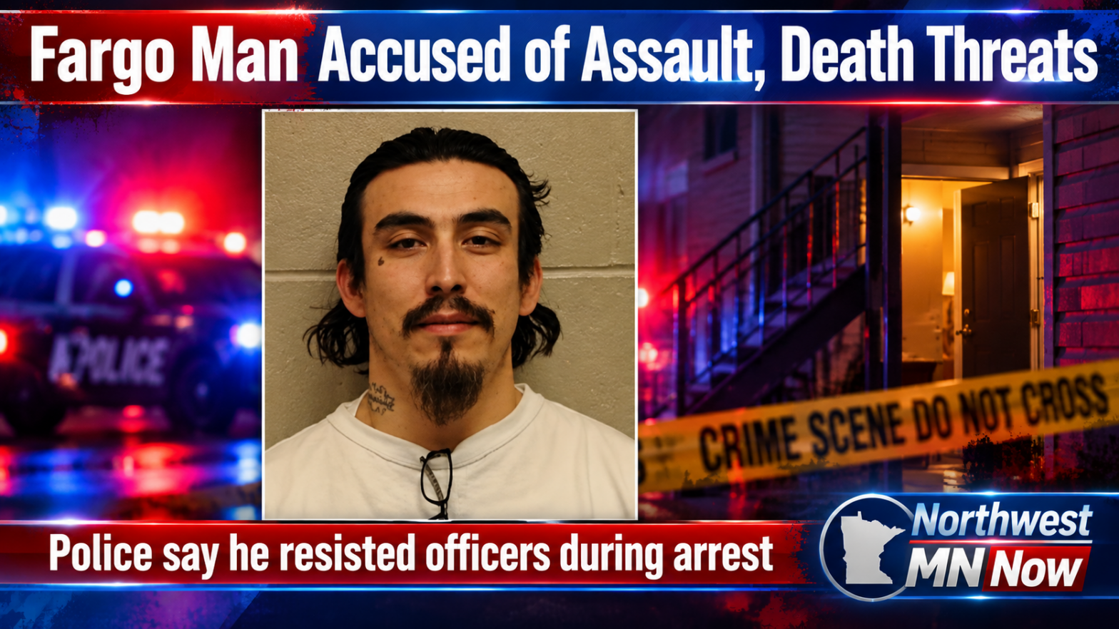 Fargo Man Arrested After Alleged Assault, Threats