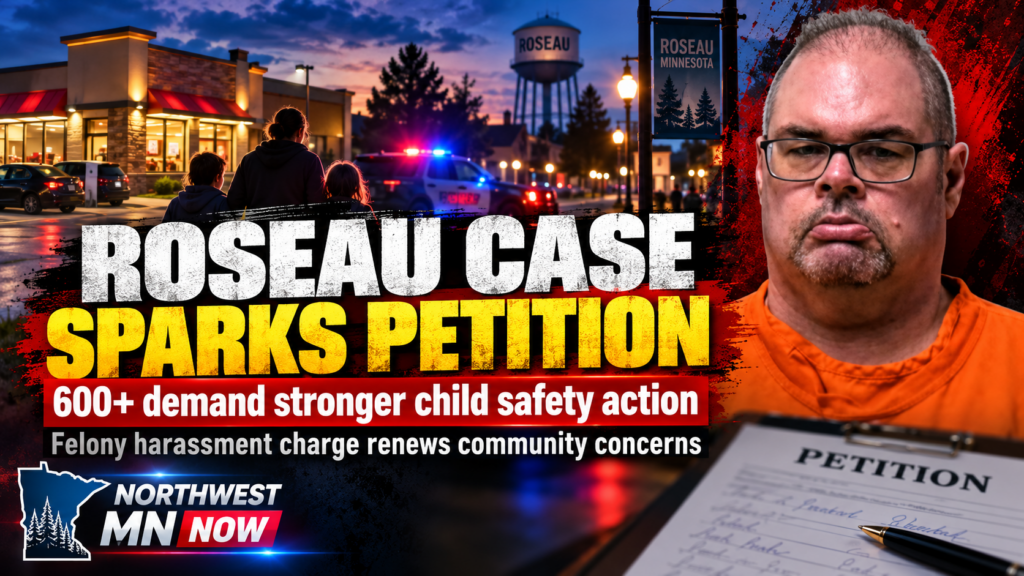 Roseau Child Harassment Case Sparks 600-Signature Petition