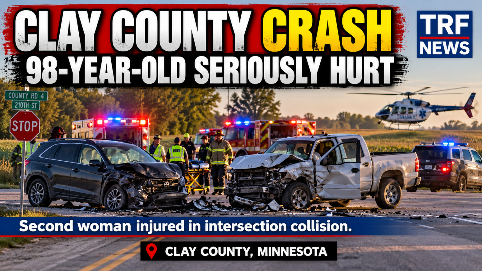 Sabin-Area Crash Seriously Injures 98-Year-Old